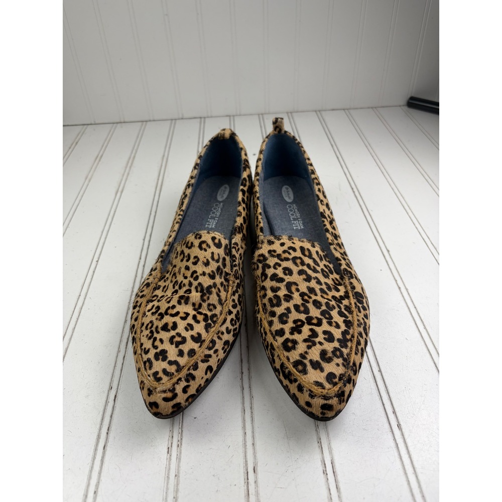 Dr. Scholl's Leopard Print Comfort Slip On Flats Loafers Women's Size 11 - Picture 2 of 10
